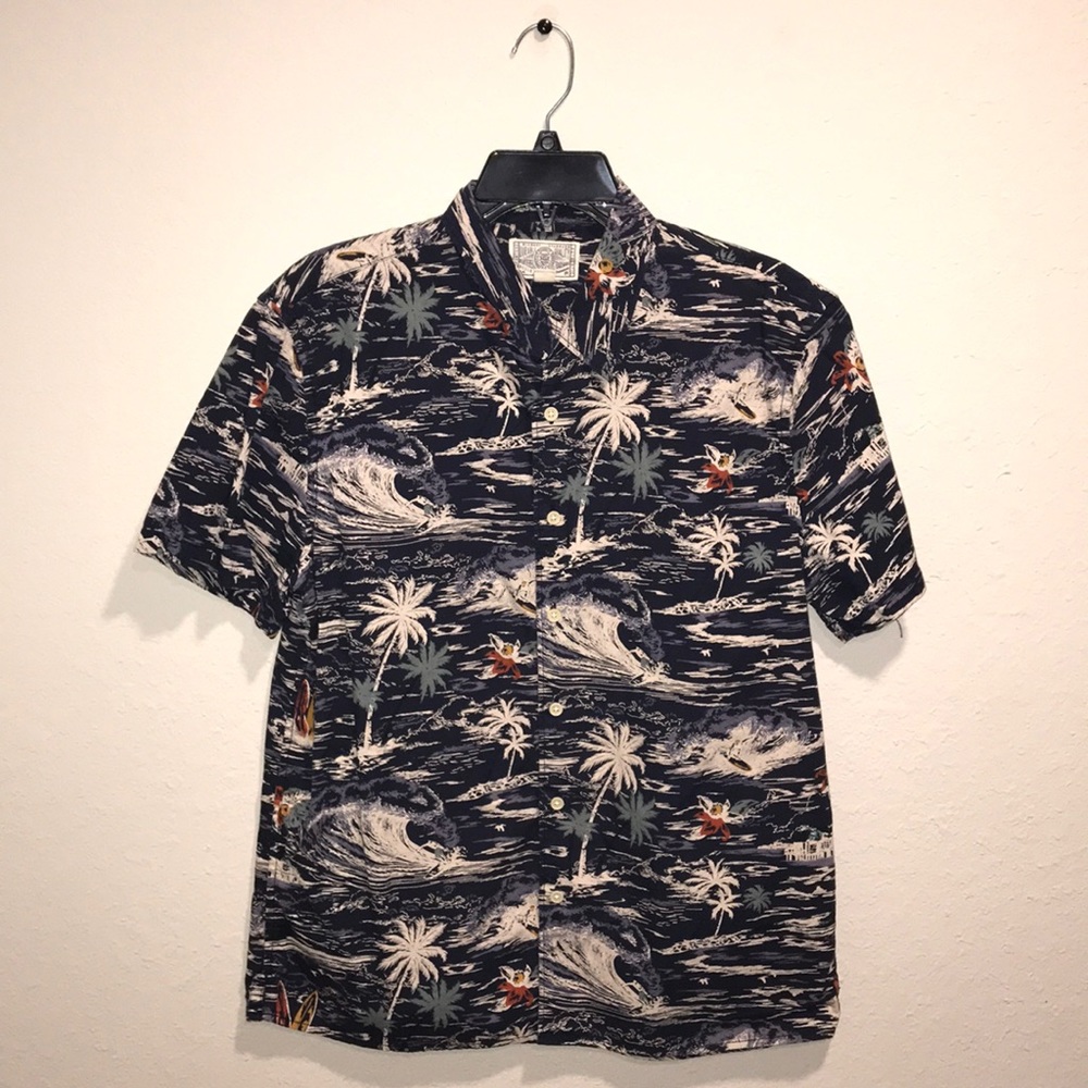 An Island Vibe Casual Button Down Shirt!!